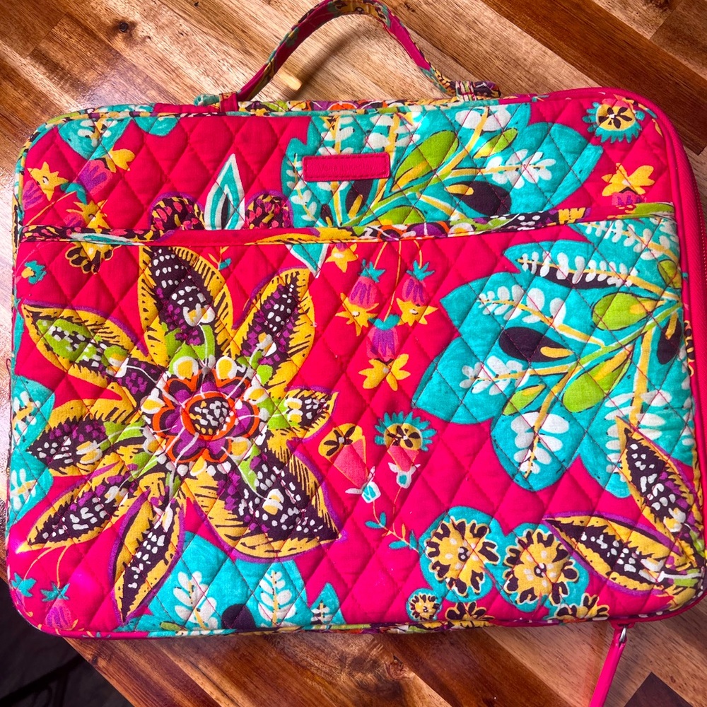 Vera Bradley Rumba Retired Pattern Laptop Bag